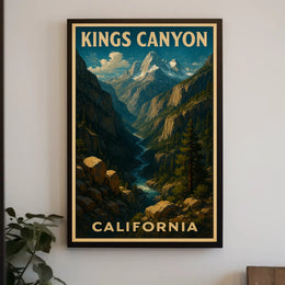 Kings Canyon National Park Poster