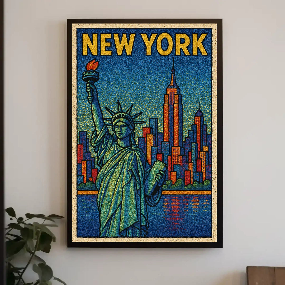New York Skyline Poster