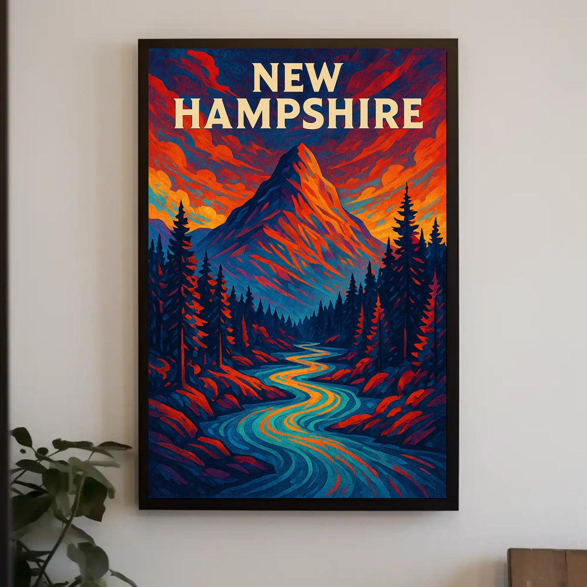 New Hampshire Wilderness Poster