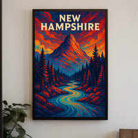 New Hampshire Wilderness Poster
