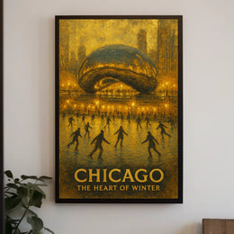 Chicago The Heart Of Winter Poster