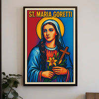 St. Maria Goretti Poster