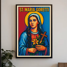 St. Maria Goretti Poster