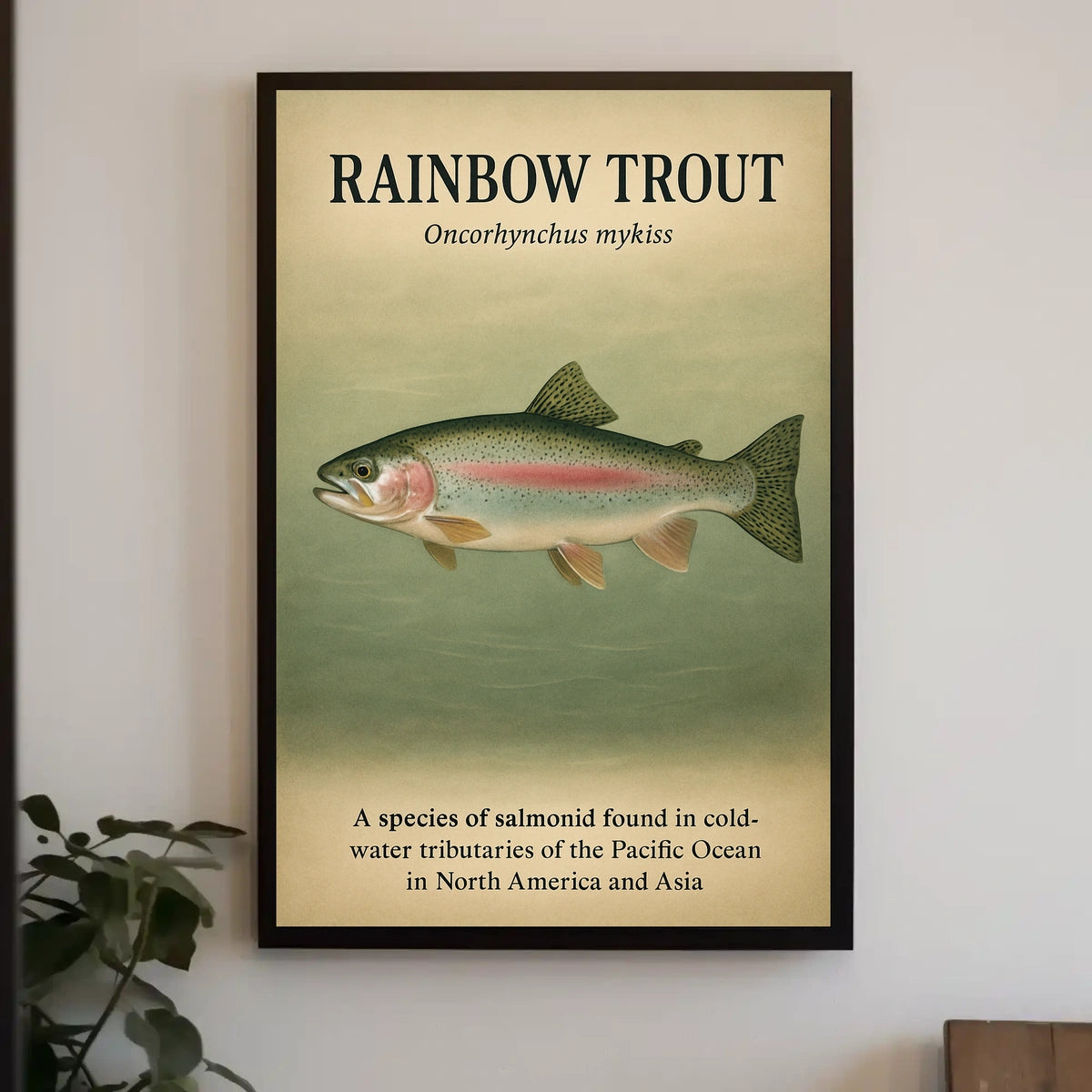 Rainbow Trout Oncorhynchus Mykiss Poster