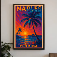 Naples, Florida Sunset Poster
