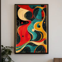 Abstract Modern Minimalist Art Poster
