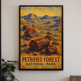 Petrified Forest National Park Poster