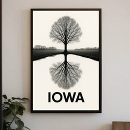 Iowa Reflections Poster