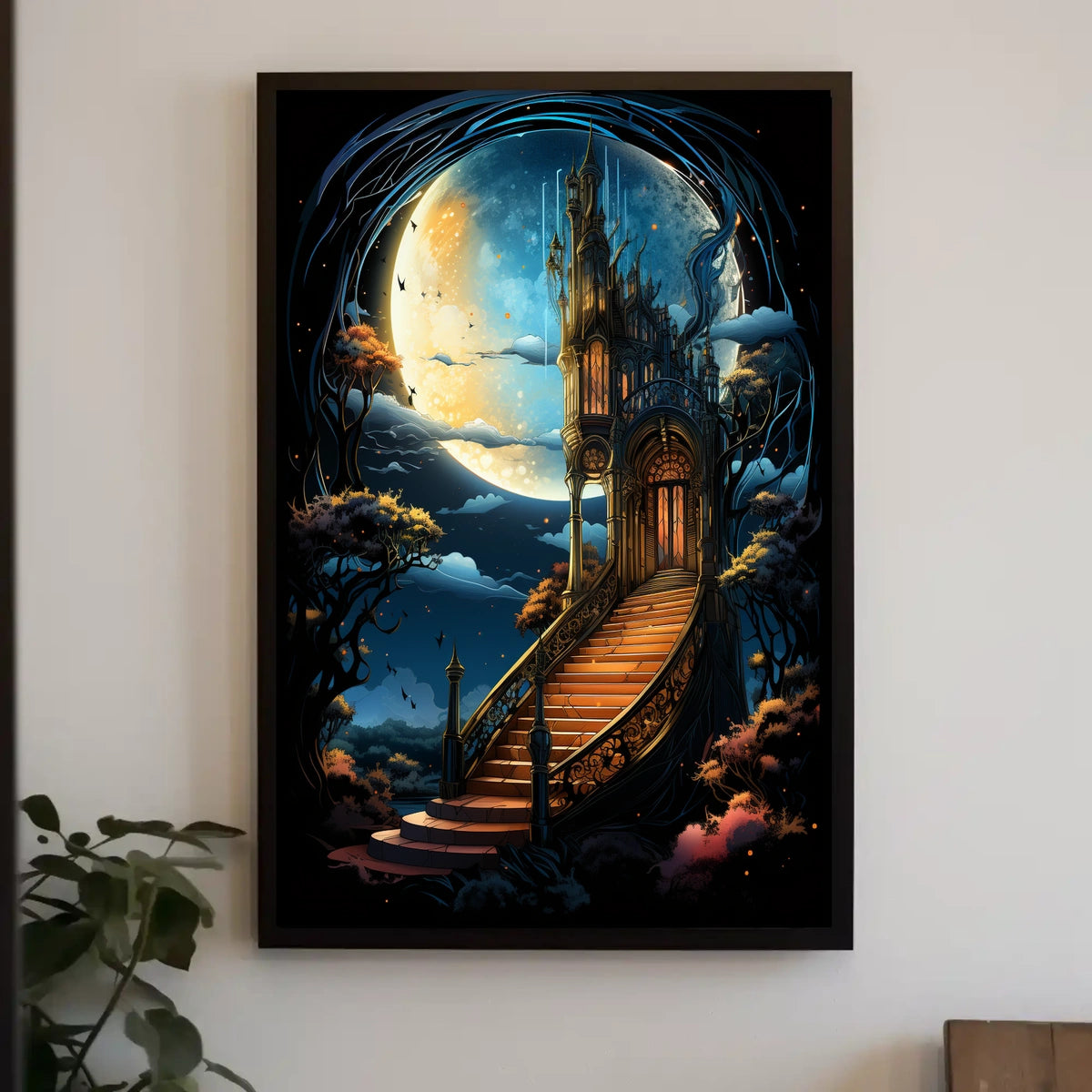 Moonlit Castle of Dreams