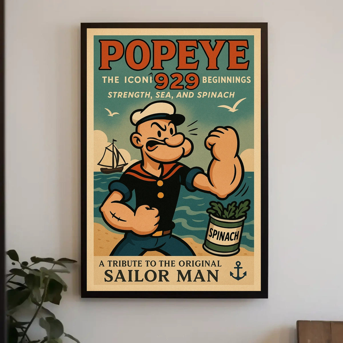 Popeye 1929 Art Poster POP-84