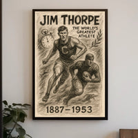 Celebrating a Legendary Athlete Poster