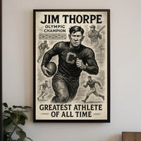 Celebrating an Icon Greatest Athlete of All Time Poster