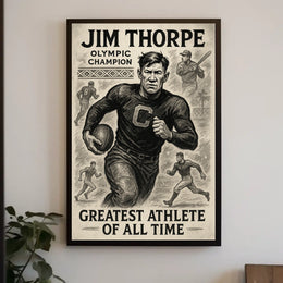Celebrating an Icon Greatest Athlete of All Time Poster