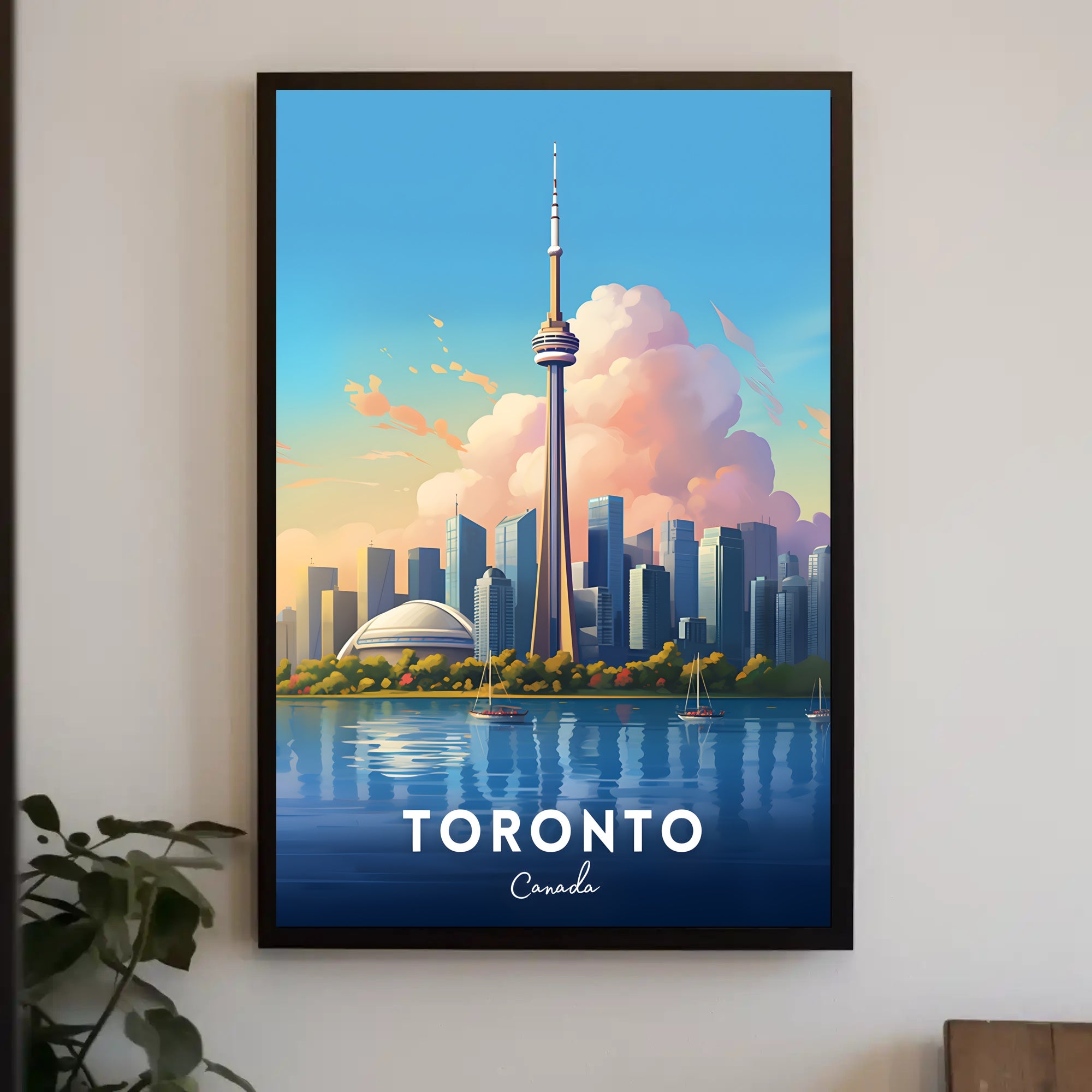 Toronto Skyline Poster