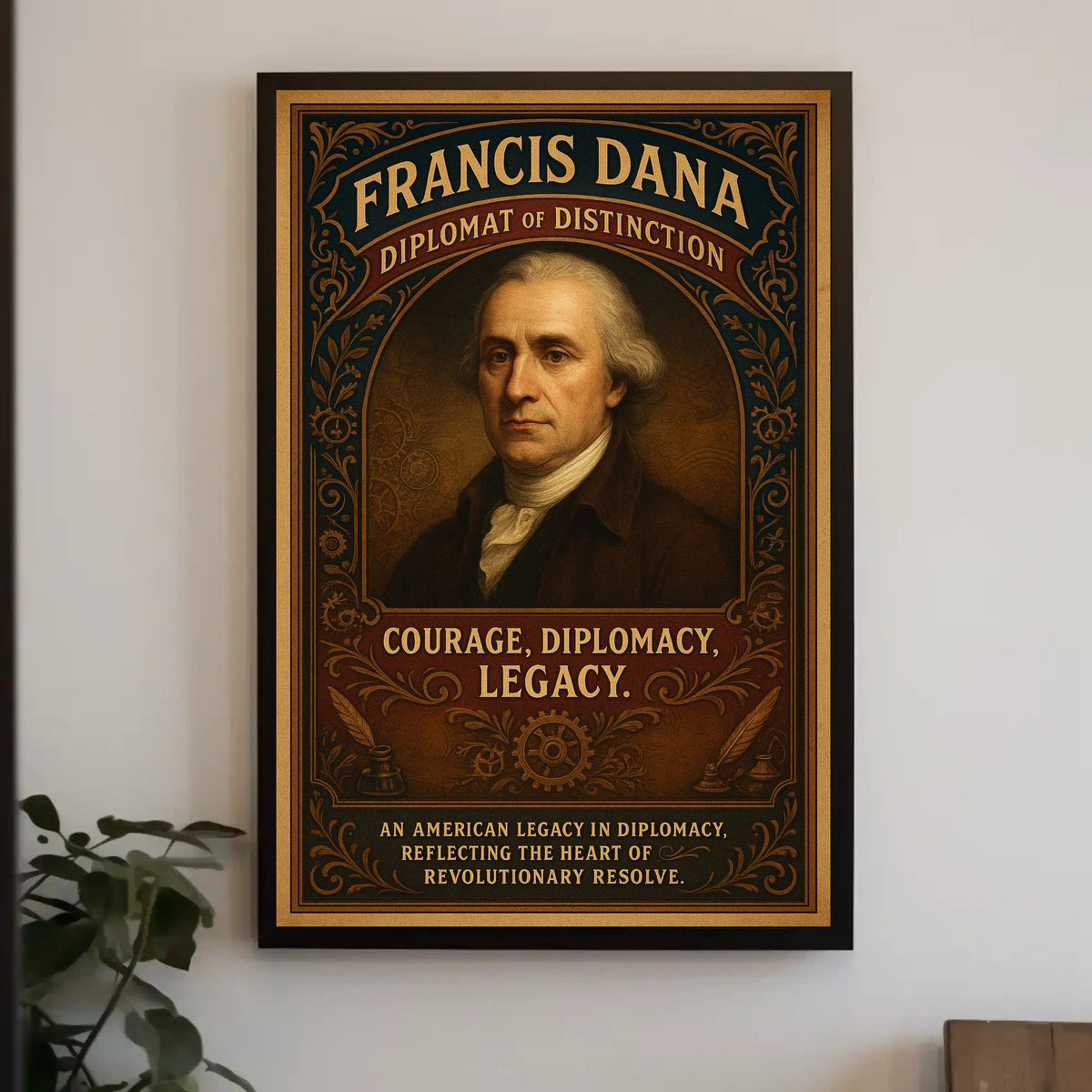 Francis Dana Diplomat of Distinction Poster