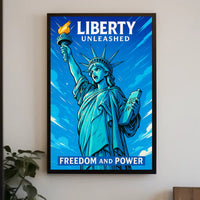Liberty Unleashed Poster PosterGoat