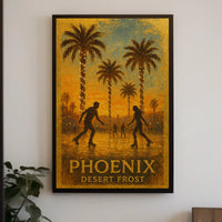 Phoenix Desert Frost Poster