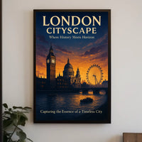 London Cityscape Poster