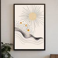 Minimal Text "at He" Event Promotion Poster