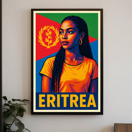 Eritrea A Vibrant Tribute Poster