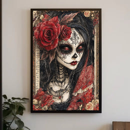 Day Of The Dead Elegance Poster
