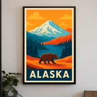 Alaska Wilderness Poster