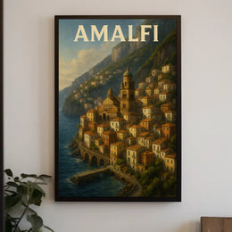 Amalfi Coast Charm Poster