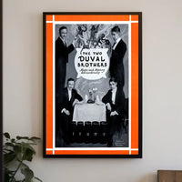 The Two Duval Brothers Magical Theatrical Performance Poster