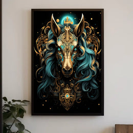 Celestial Equine Majesty Poster