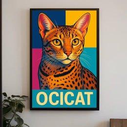 Ocicat Portrait Poster