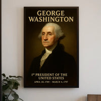 George Washington 1St President Poster