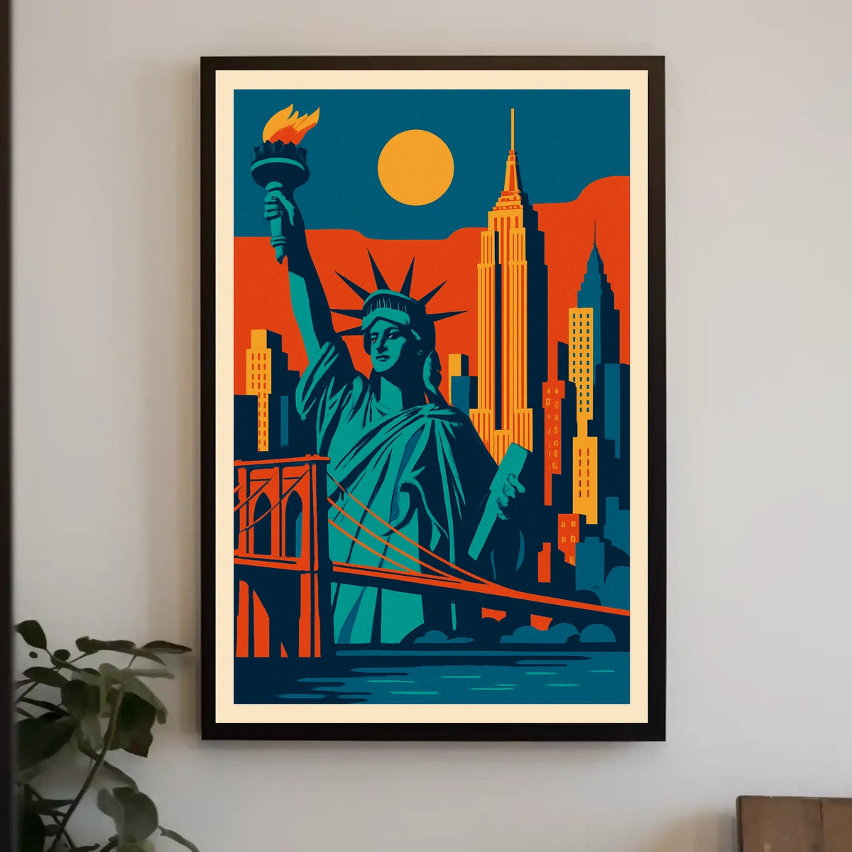 Iconic New York City Poster