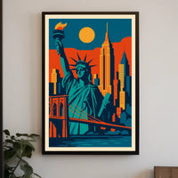 Iconic New York City Poster
