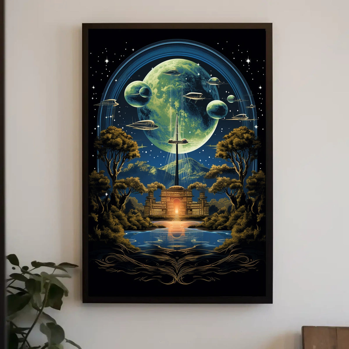 Celestial Gateway Poster
