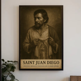 Saint Juan Diego Poster