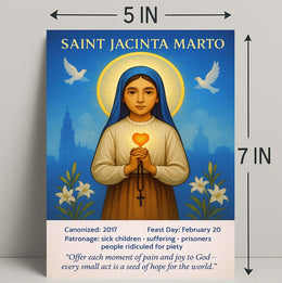 Saint Jacinta Marto Poster PosterGoat