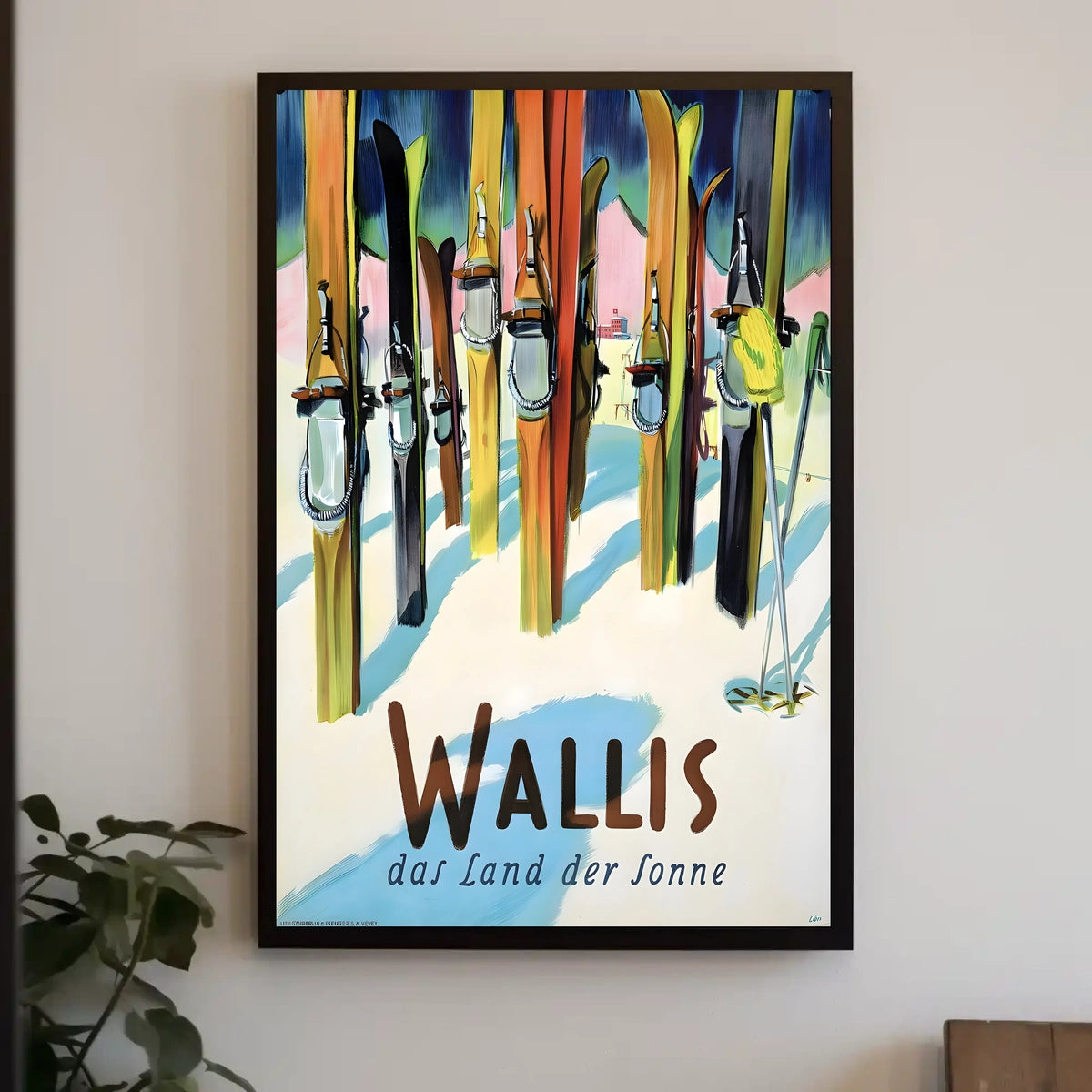 Wallis Das Land der Sonne Poster