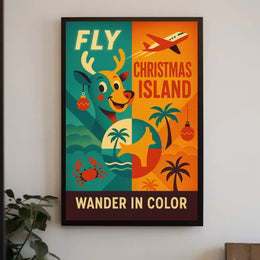 Fly to Christmas Island Poster