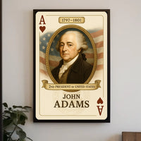 John Adams Second President History Print Legacy Poster