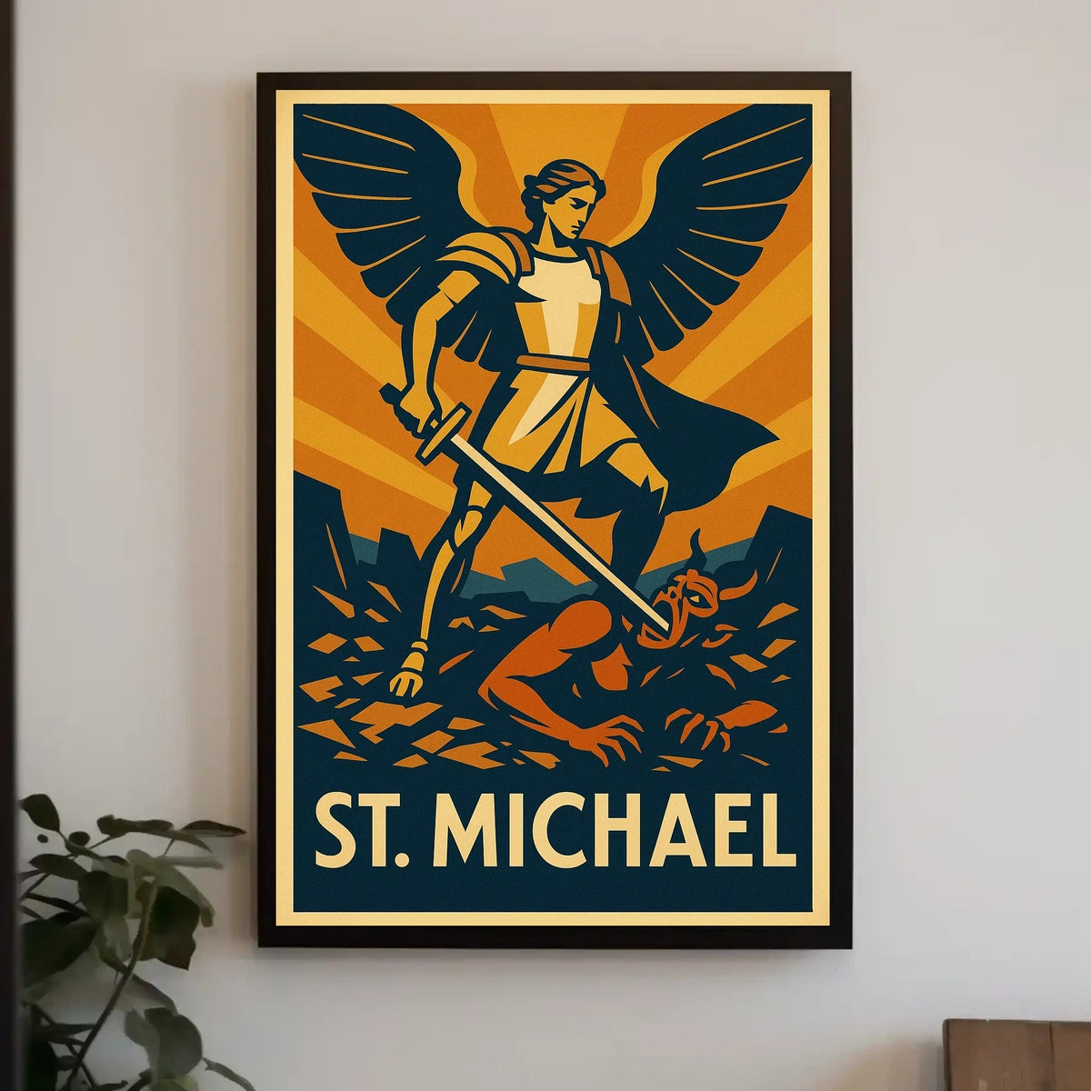 St. Michael The Archangel Poster