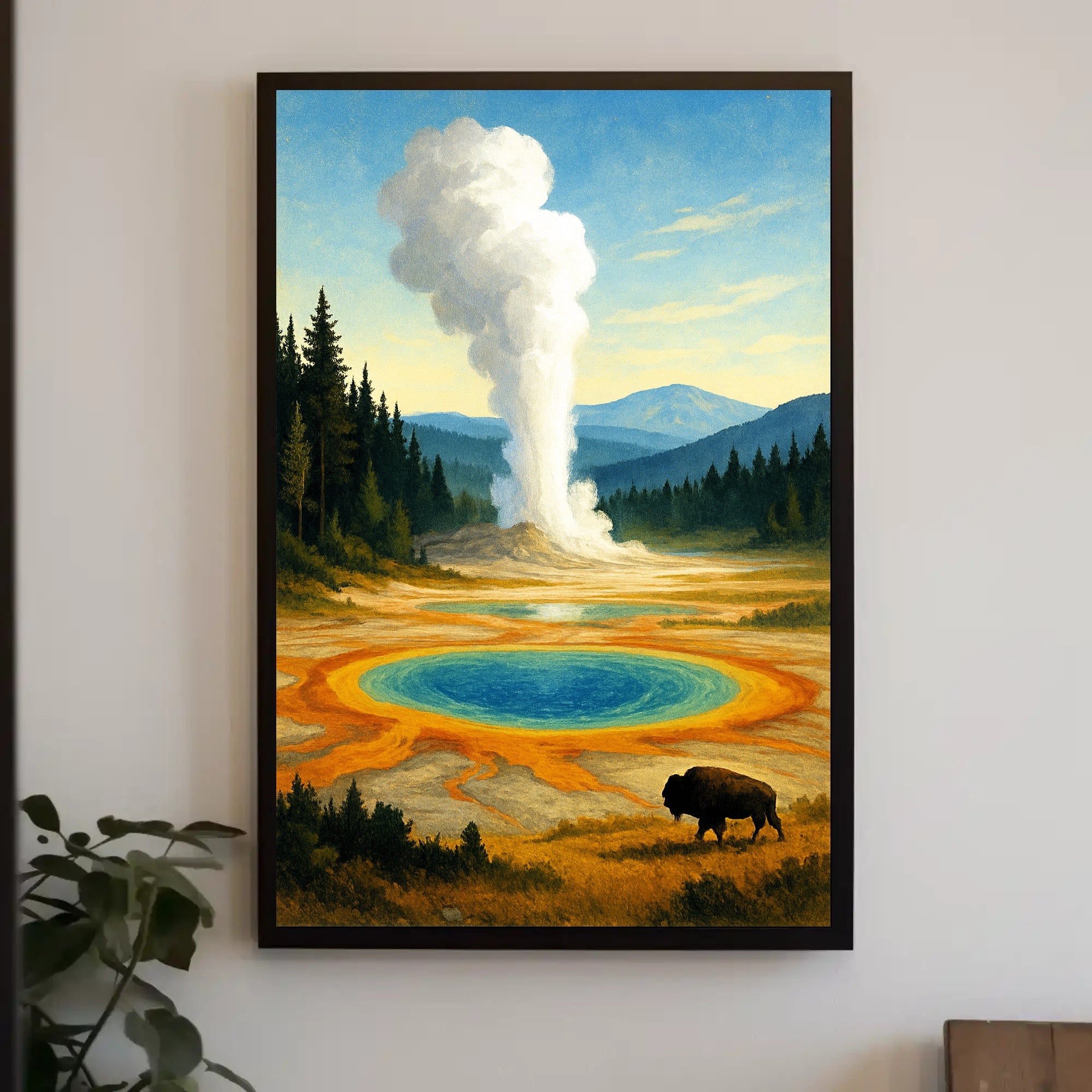Yellowstone Serenity Poster PosterGoat