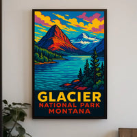Glacier National Park, Montana Poster