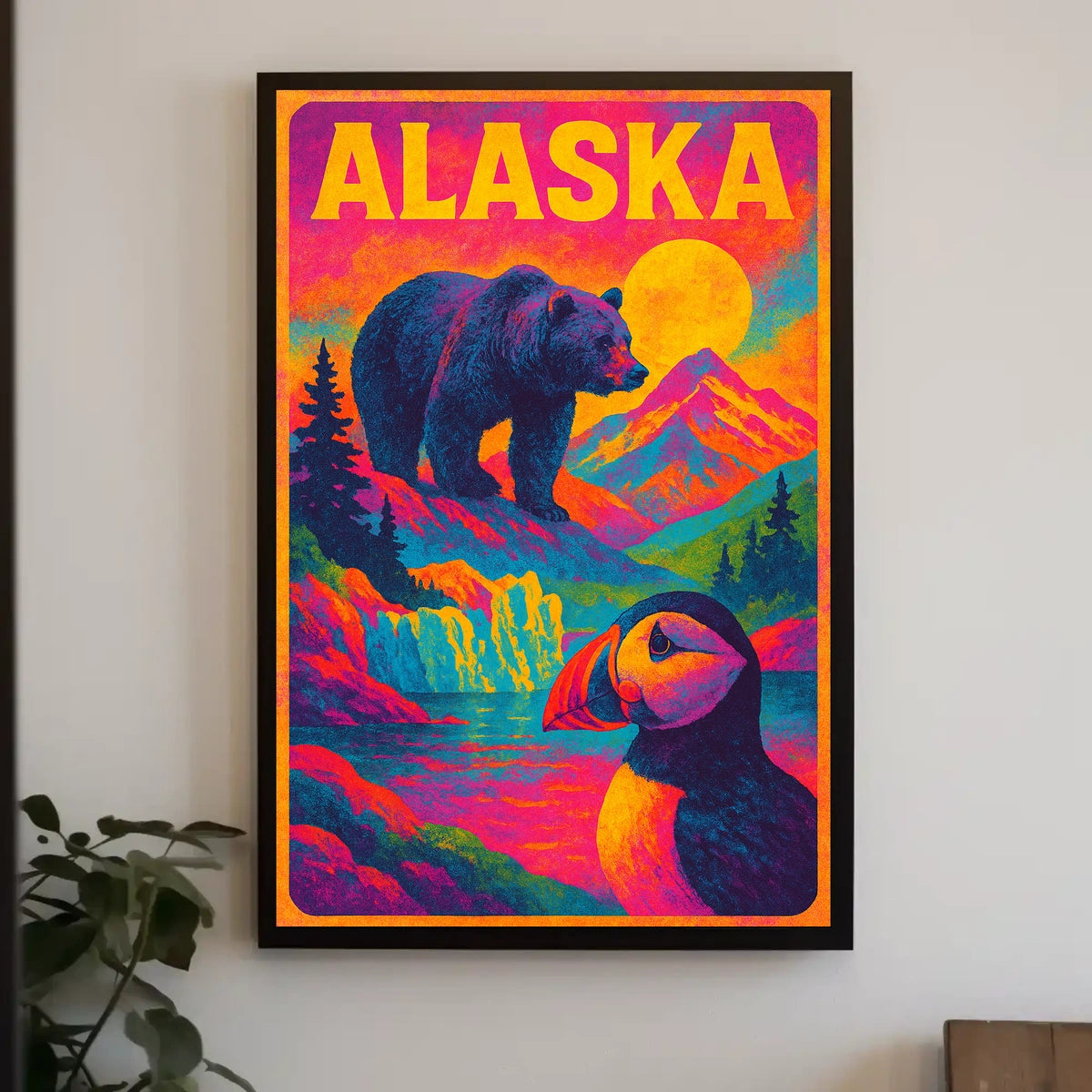 Alaska Wildlife Wonders Poster