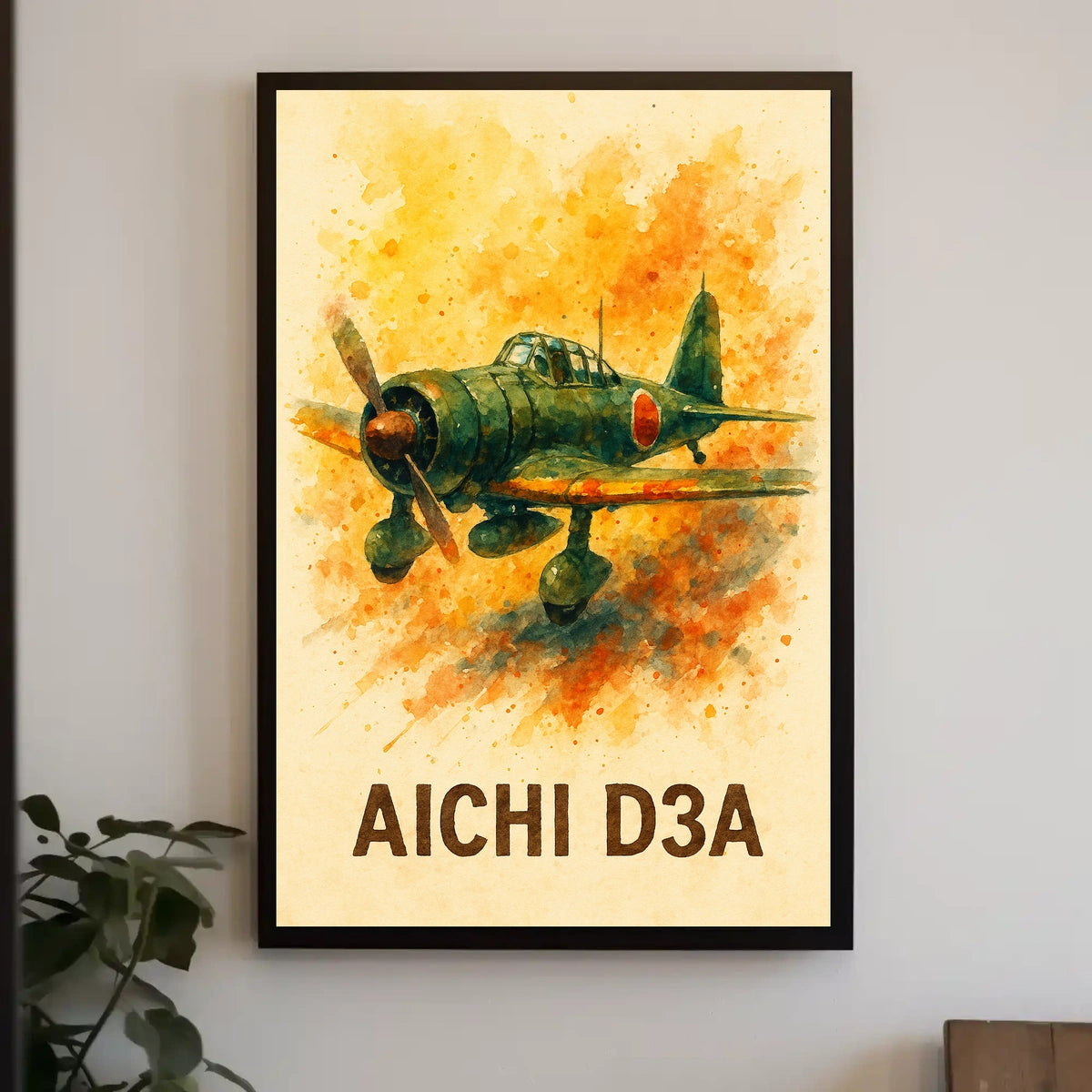 Aichi D3A Poster