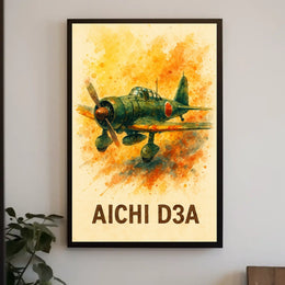 Aichi D3A Poster