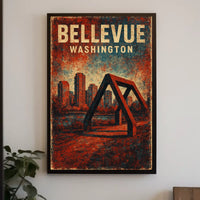 Bellevue Washington Scenic Decor Lovers Poster
