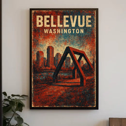 Bellevue Washington Scenic Decor Lovers Poster