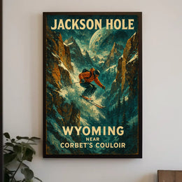 Jackson Hole Adventure Poster