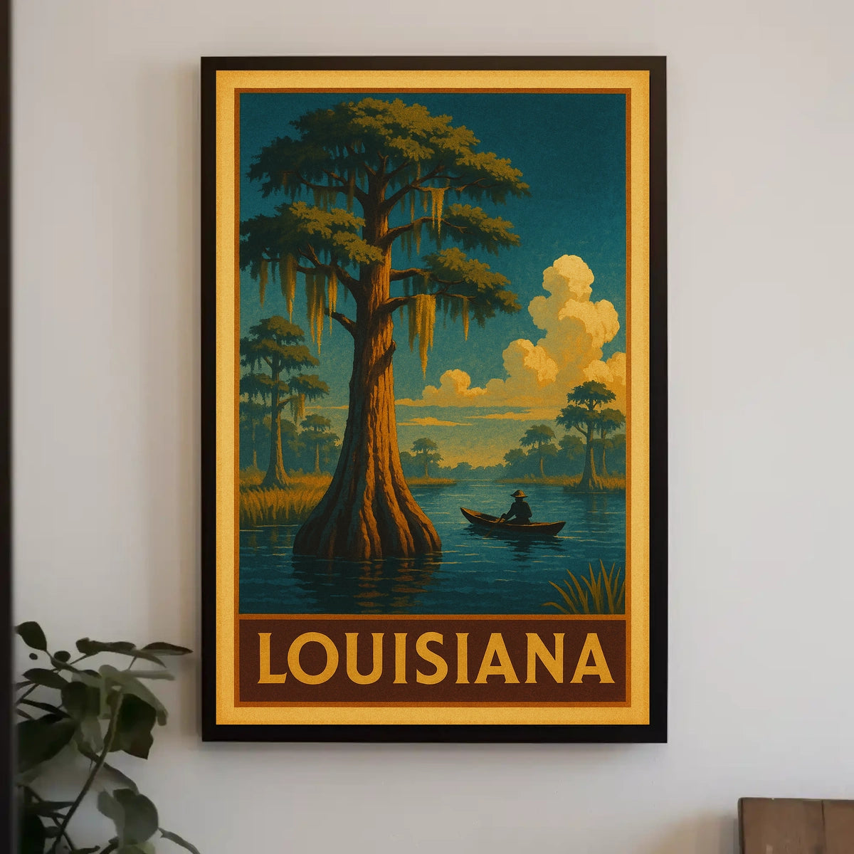 Louisiana Bayou Adventure Poster