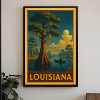 Louisiana Bayou Adventure Poster